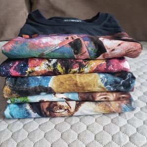 5pcs for 1 price Men's shirts,size M,  good condition